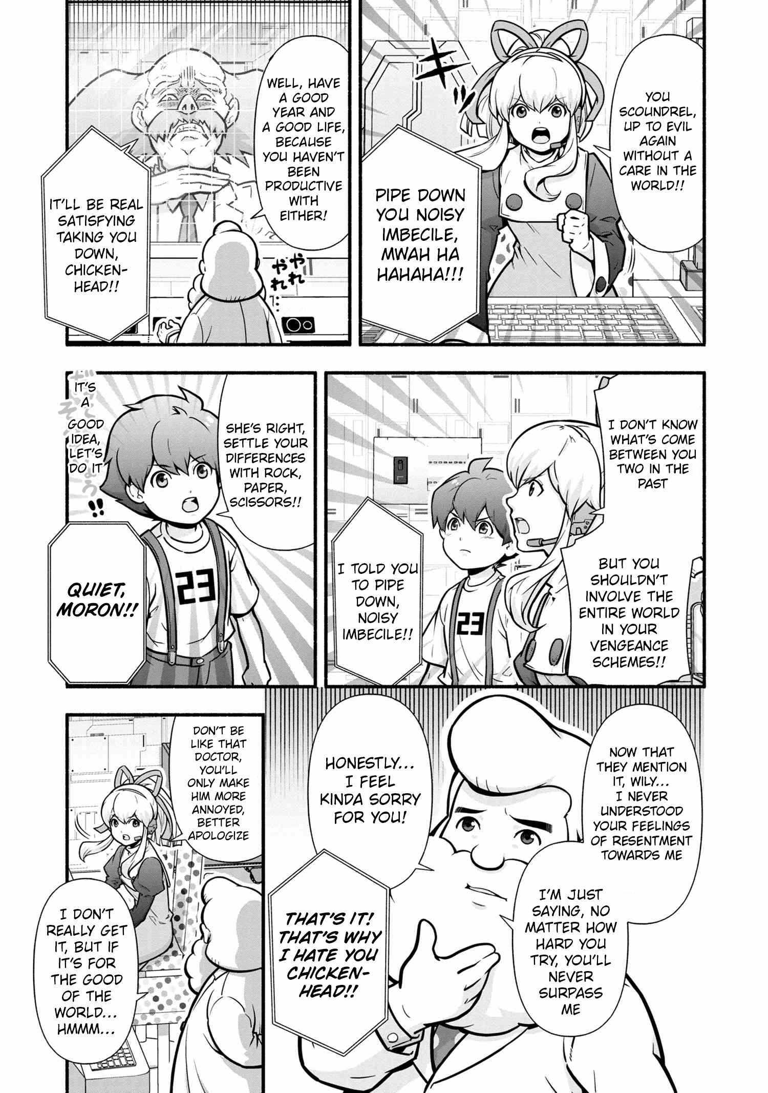 Read Rockman-chan Manga Online