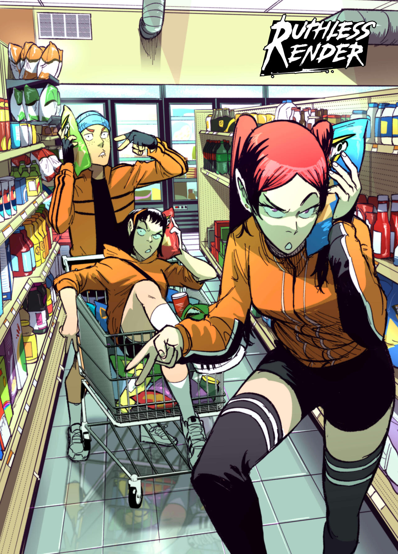 Read Ruthless Render Manga Online