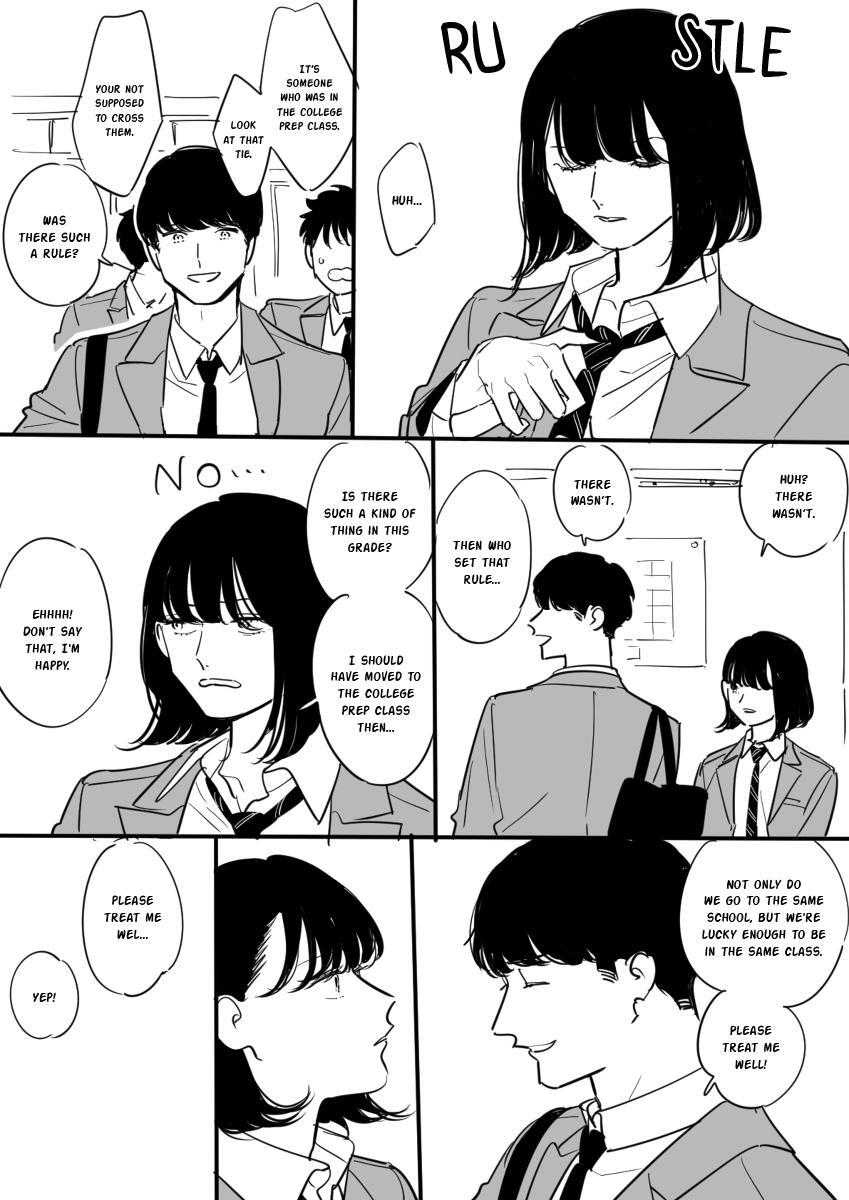 Read Ryuunen shita on'na to onaji kurasu ni natta otoko Manga Online