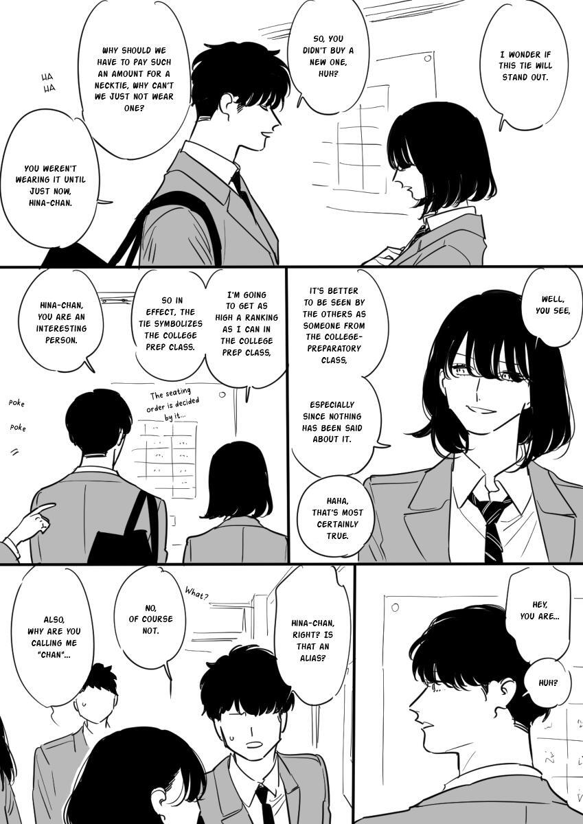 Read Ryuunen shita on'na to onaji kurasu ni natta otoko Manga Online