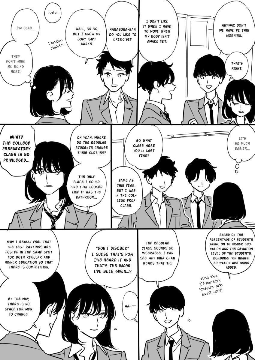 Read Ryuunen shita on'na to onaji kurasu ni natta otoko Manga Online