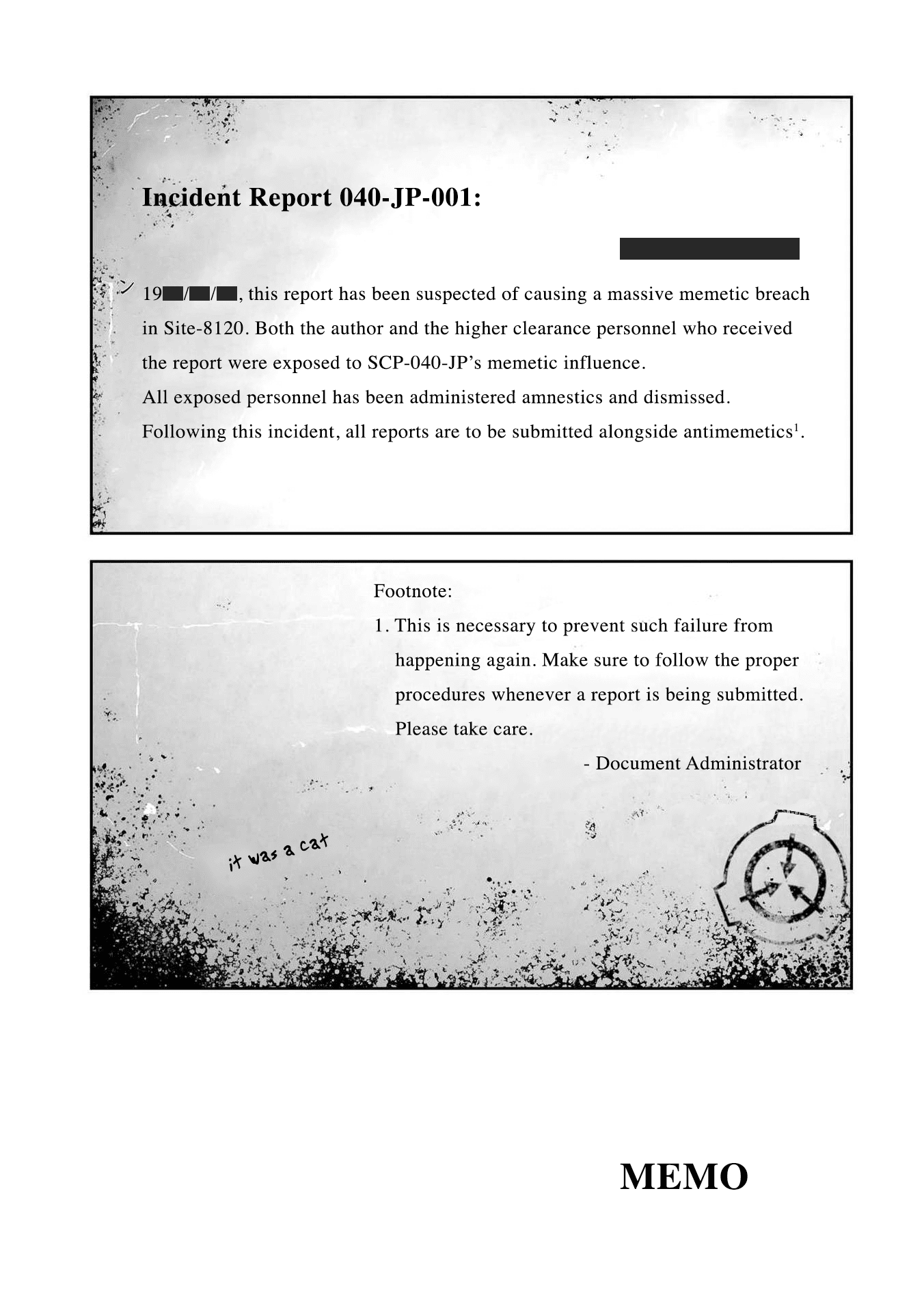 Read SCP Comic Anthology - KI Manga Online