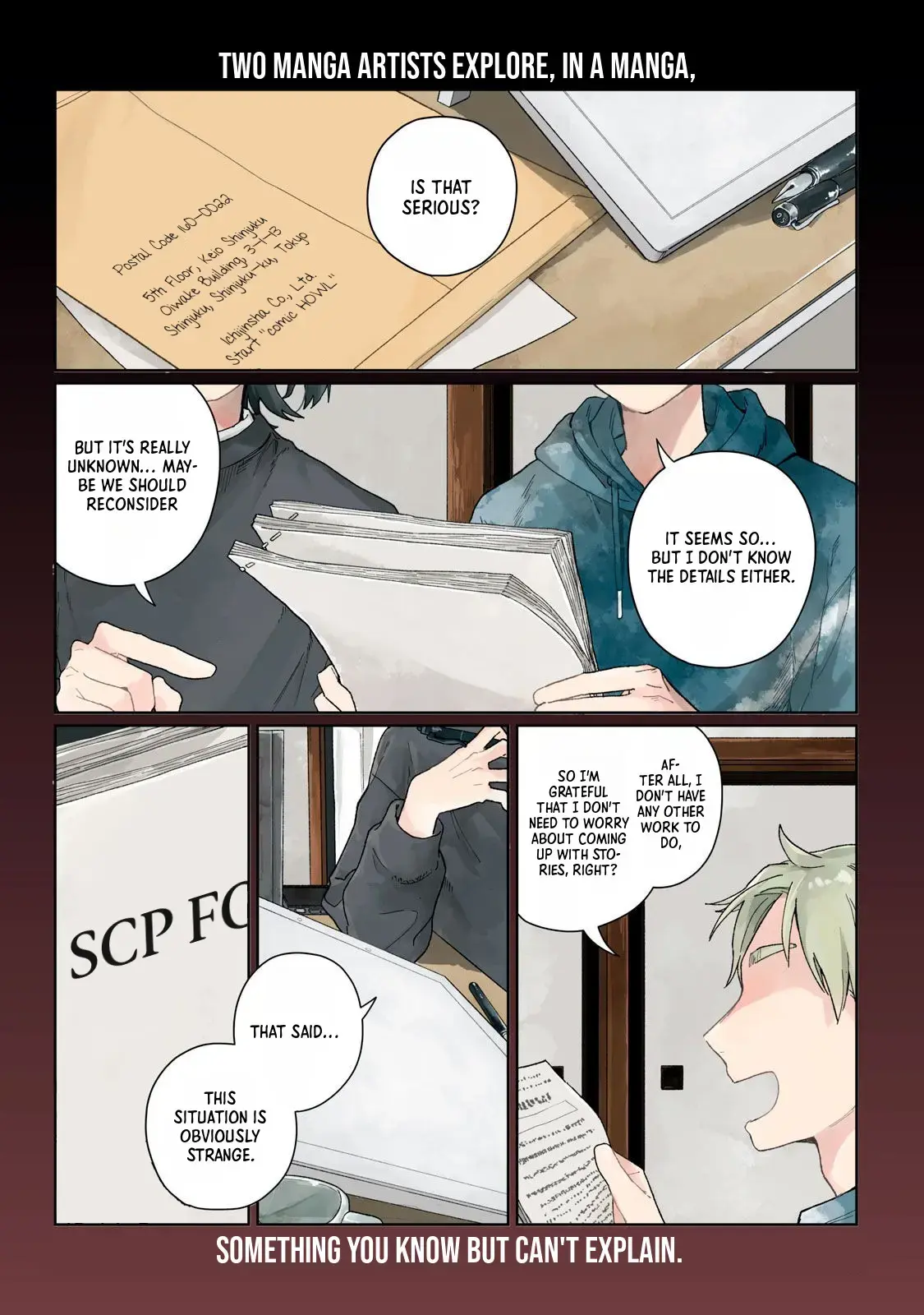 Read SCP tte Nan desu ka- Manga Online