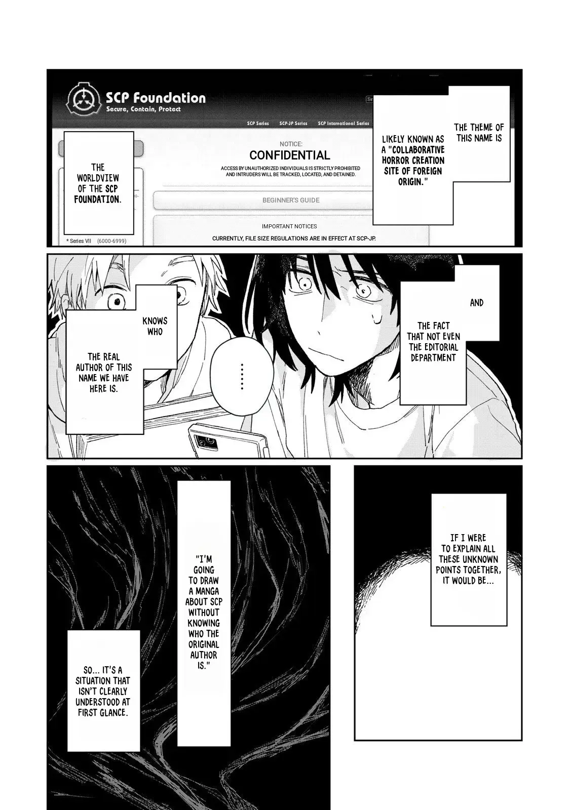 Read SCP tte Nan desu ka- Manga Online