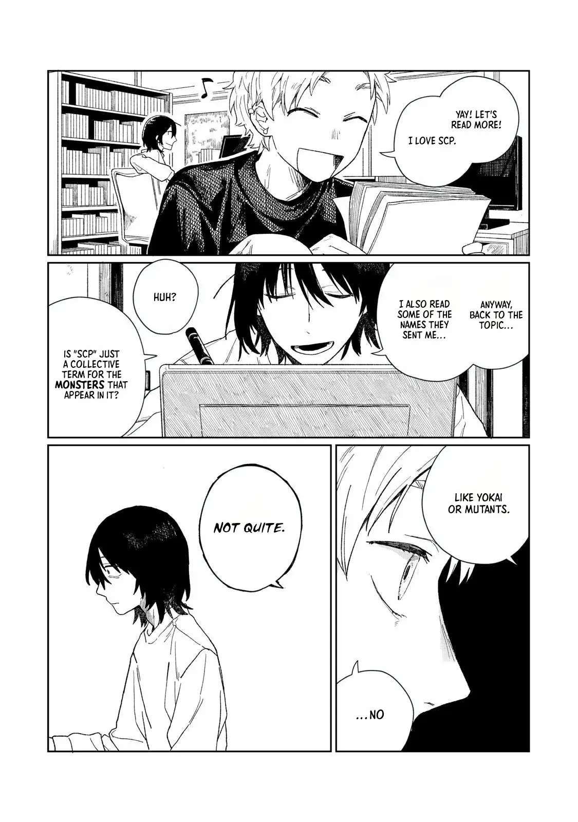 Read SCP tte Nan desu ka- Manga Online