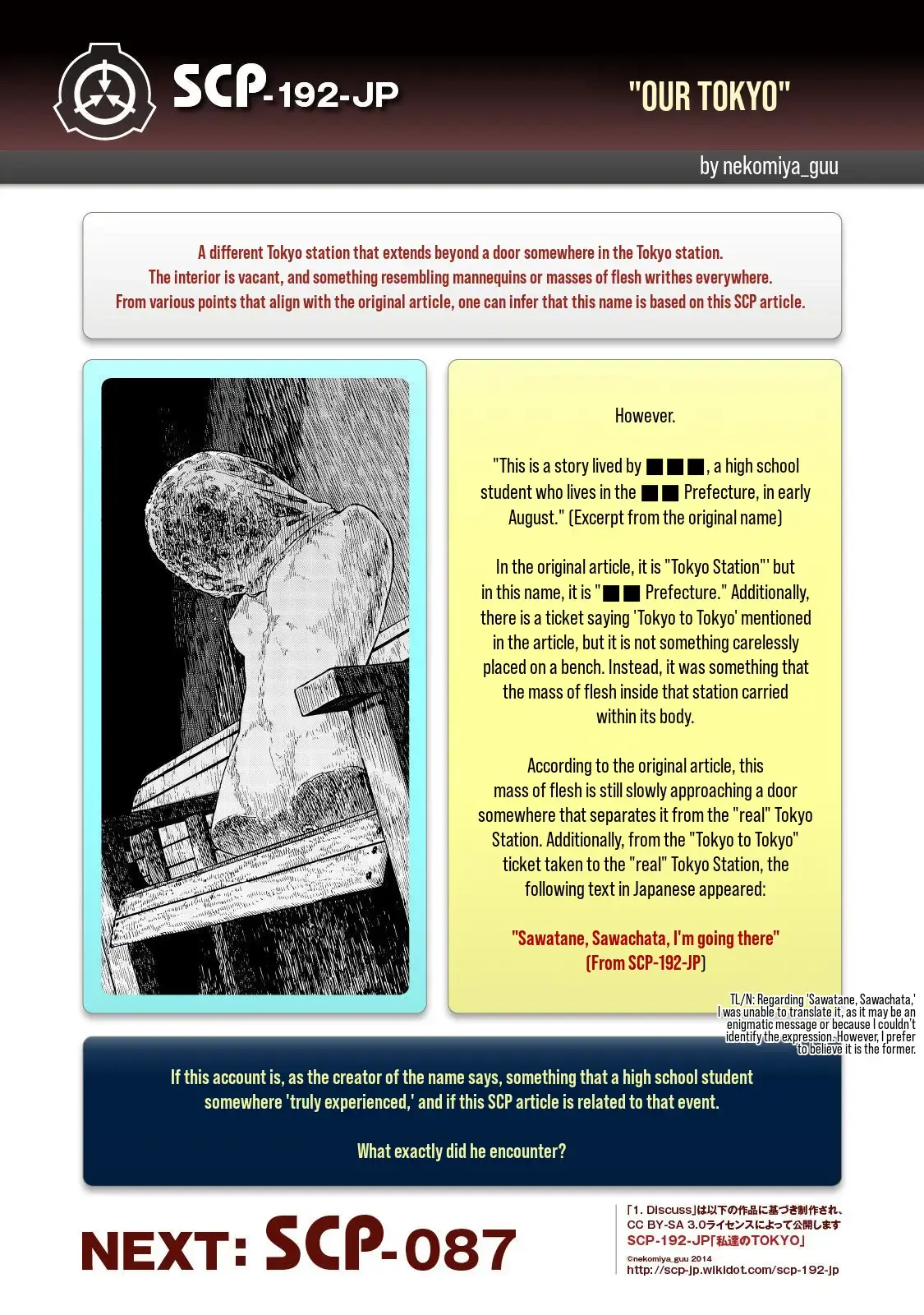 Read SCP tte Nan desu ka- Manga Online