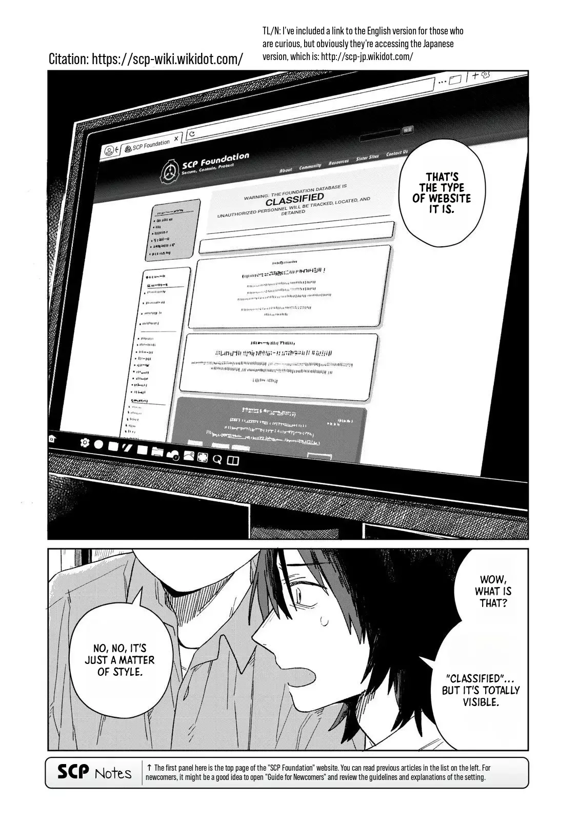 Read SCP tte Nan desu ka- Manga Online