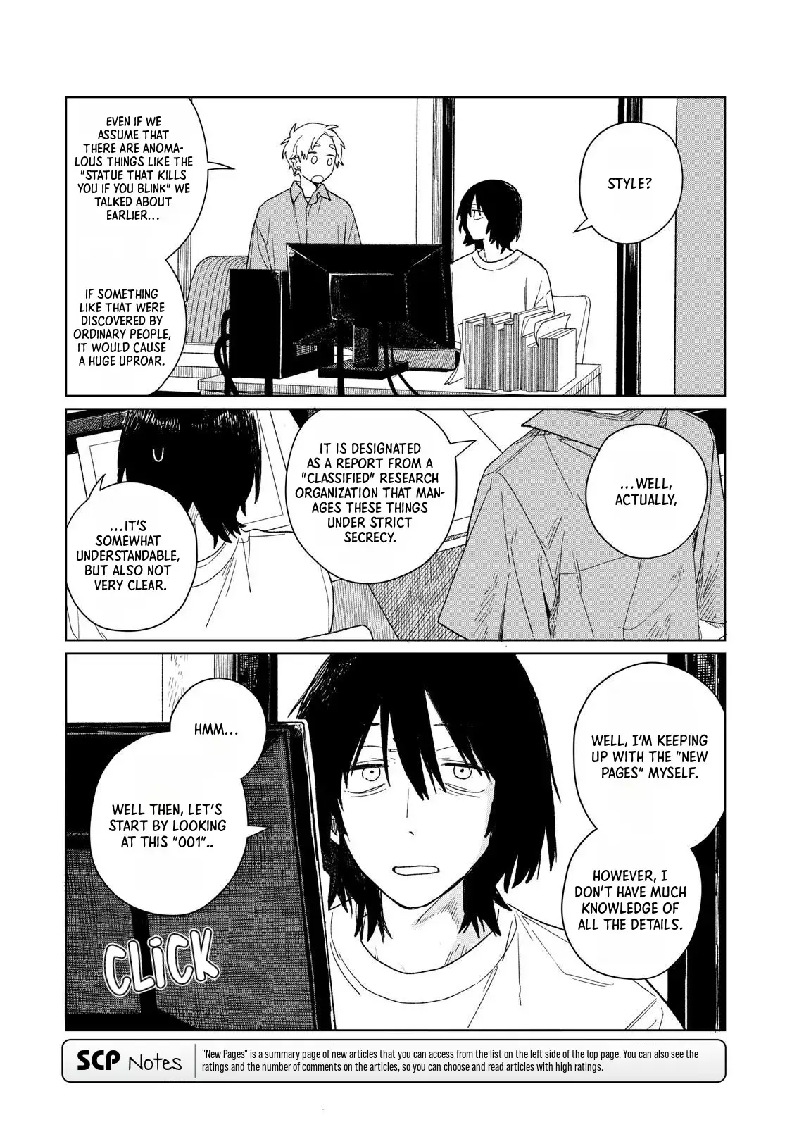 Read SCP tte Nan desu ka- Manga Online