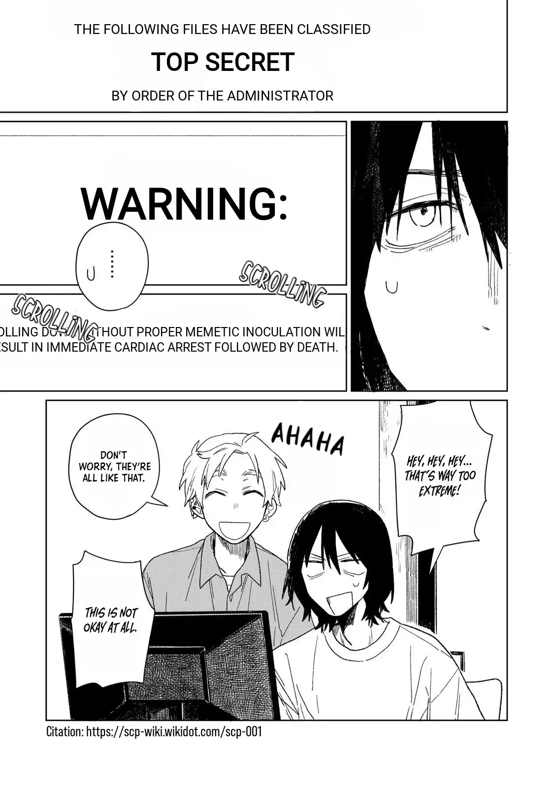 Read SCP tte Nan desu ka- Manga Online