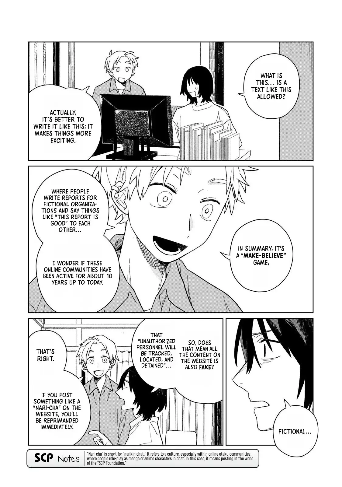 Read SCP tte Nan desu ka- Manga Online