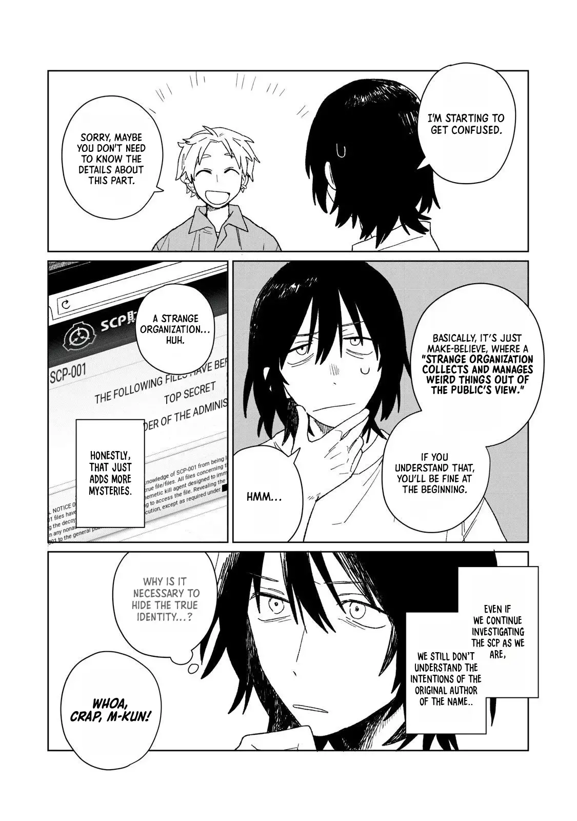 Read SCP tte Nan desu ka- Manga Online