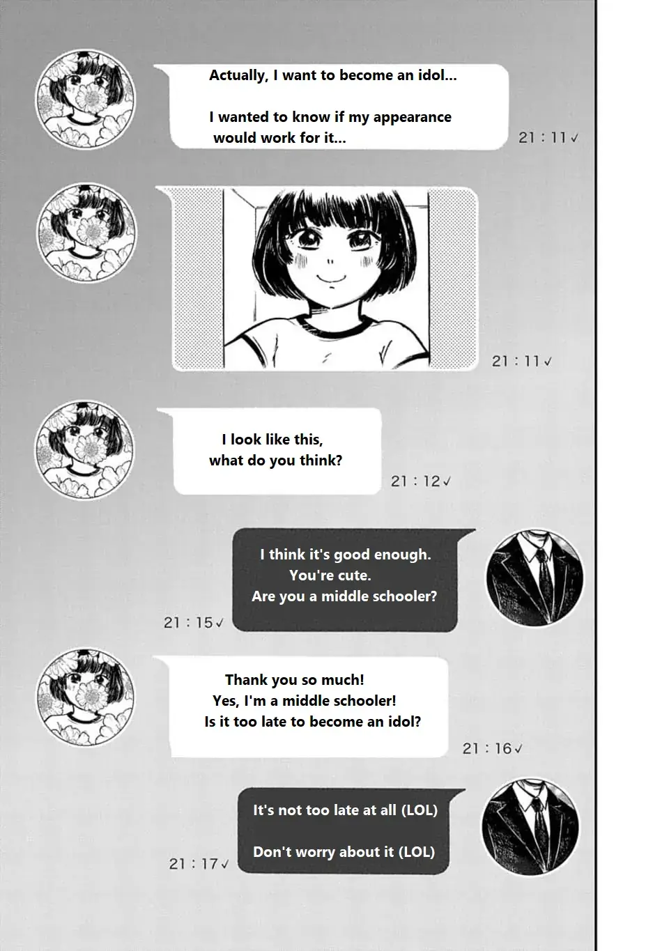 Read SNS no Kaibutsu Manga Online