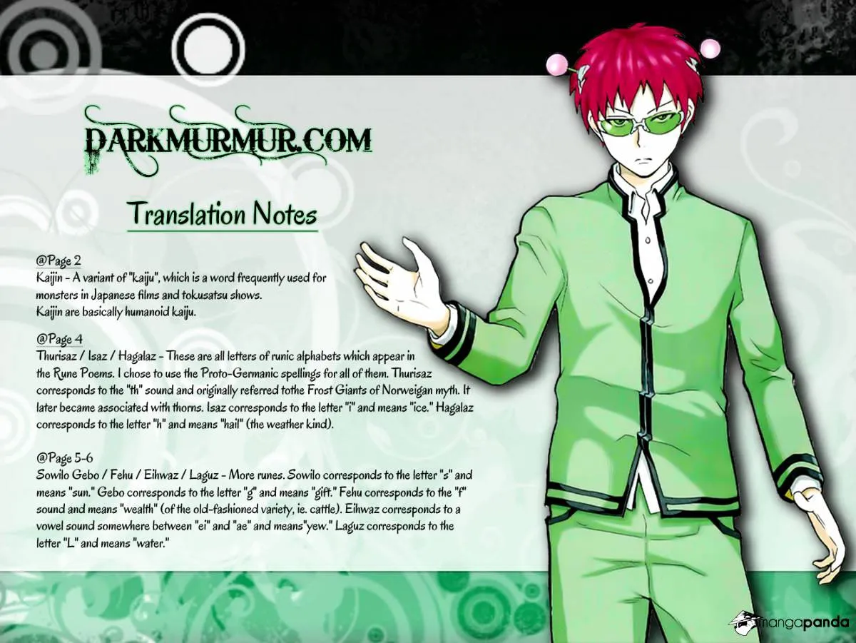 Read Saiki Kusuo No Sainan Manga Online