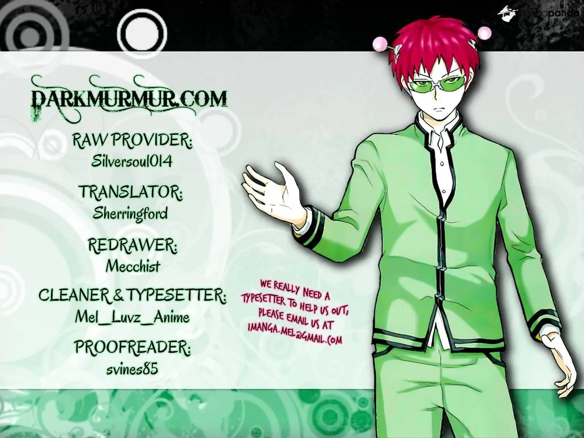 Read Saiki Kusuo No Sainan Manga Online