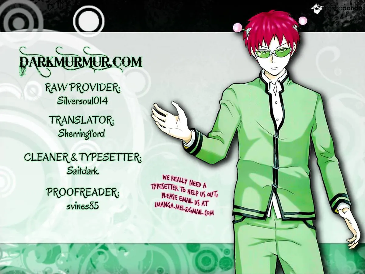 Read Saiki Kusuo No Sainan Manga Online