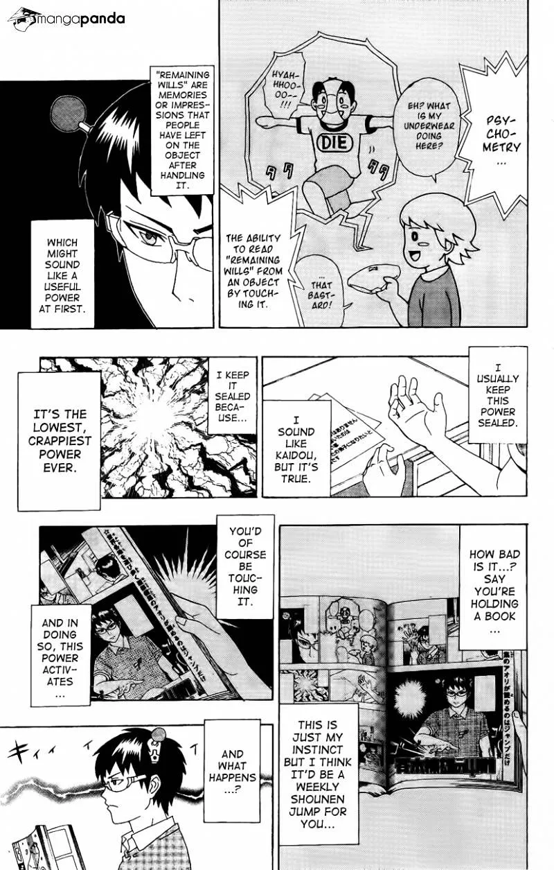 Read Saiki Kusuo No Sainan Manga Online