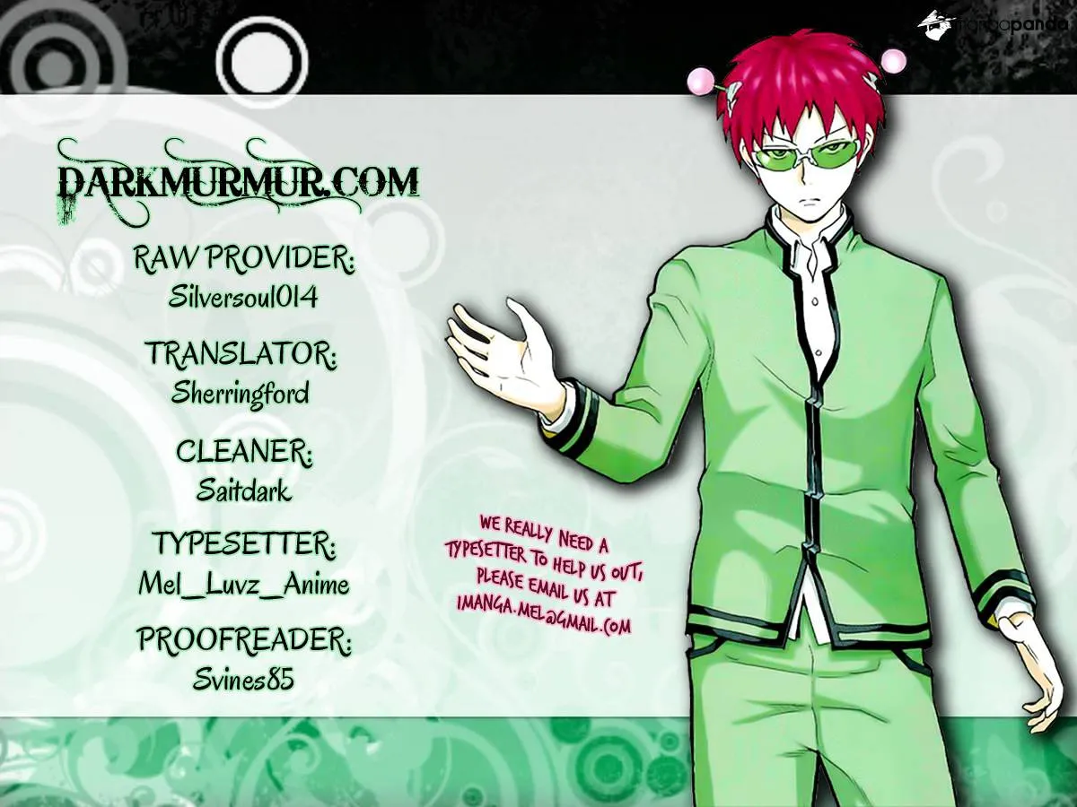Read Saiki Kusuo No Sainan Manga Online