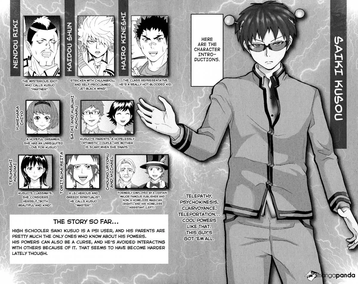 Read Saiki Kusuo No Sainan Manga Online