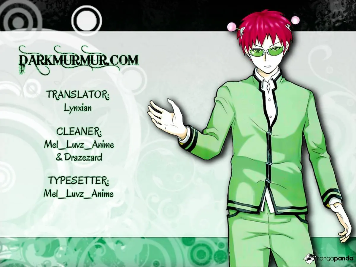 Read Saiki Kusuo No Sainan Manga Online