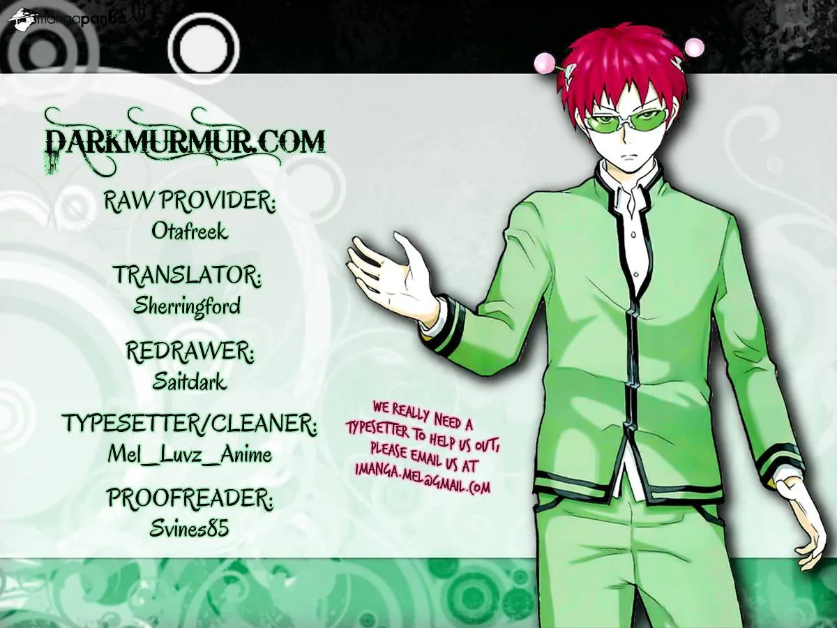 Read Saiki Kusuo No Sainan Manga Online