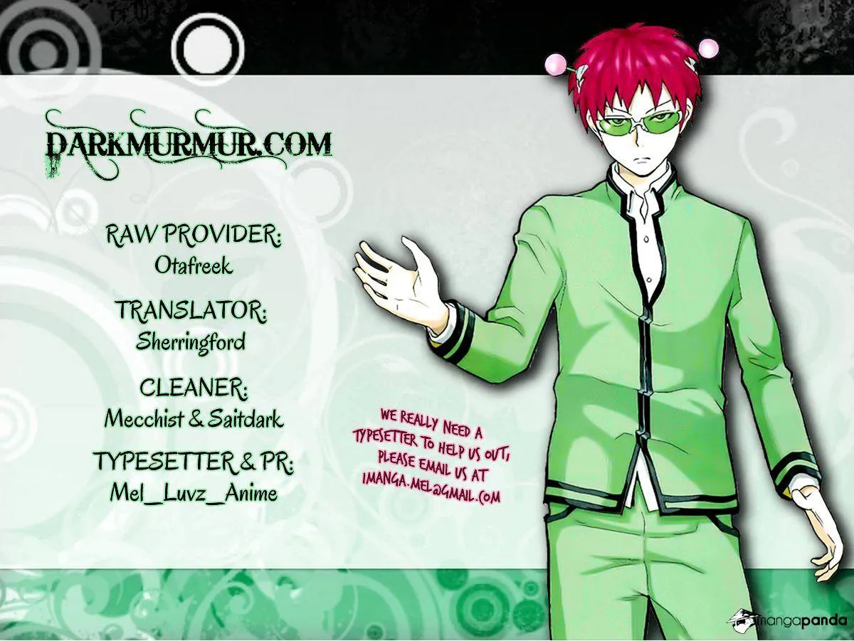 Read Saiki Kusuo No Sainan Manga Online