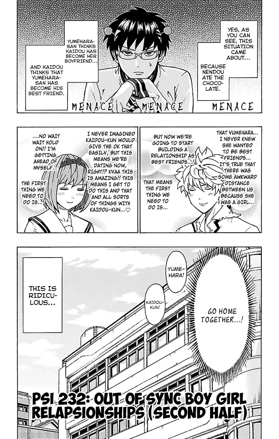 Read Saiki Kusuo No Sainan Manga Online