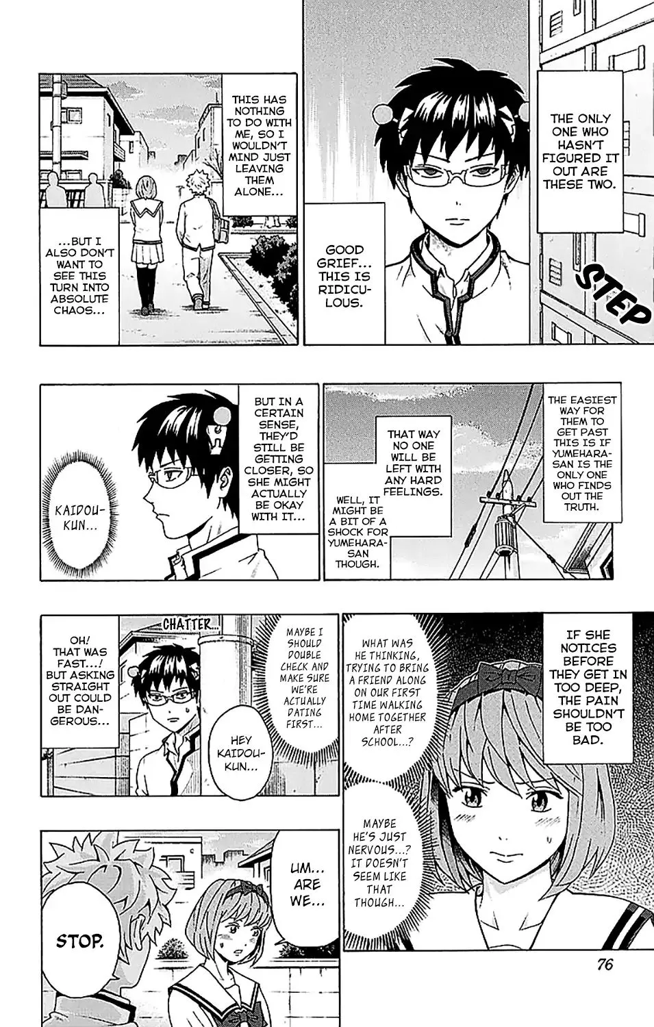 Read Saiki Kusuo No Sainan Manga Online