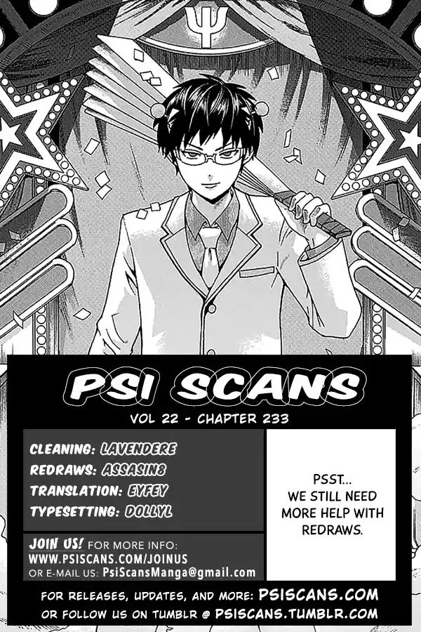 Read Saiki Kusuo No Sainan Manga Online