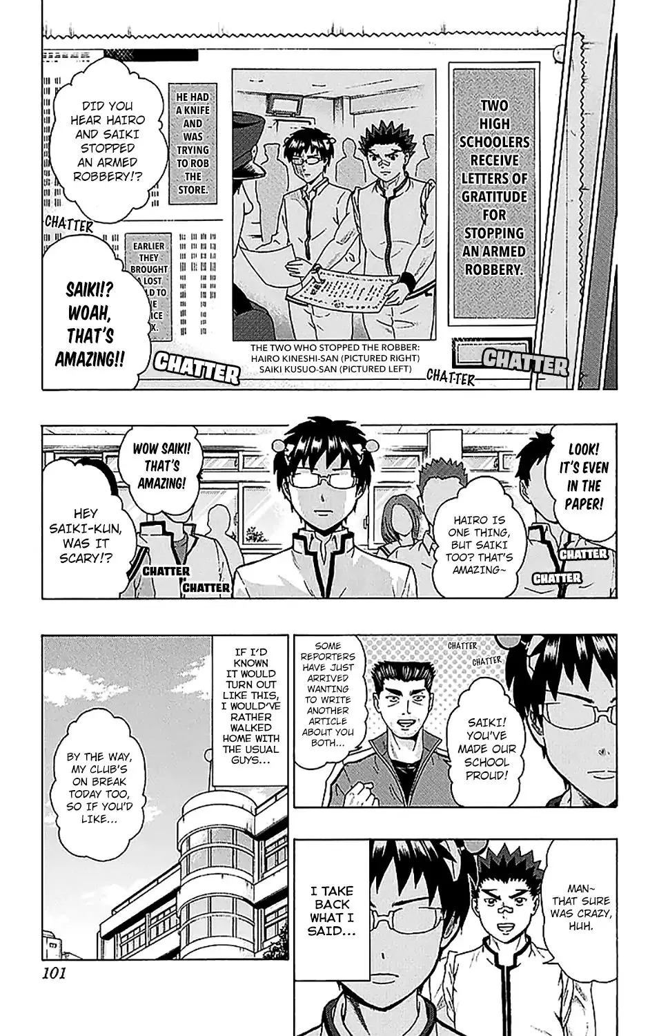 Read Saiki Kusuo No Sainan Manga Online