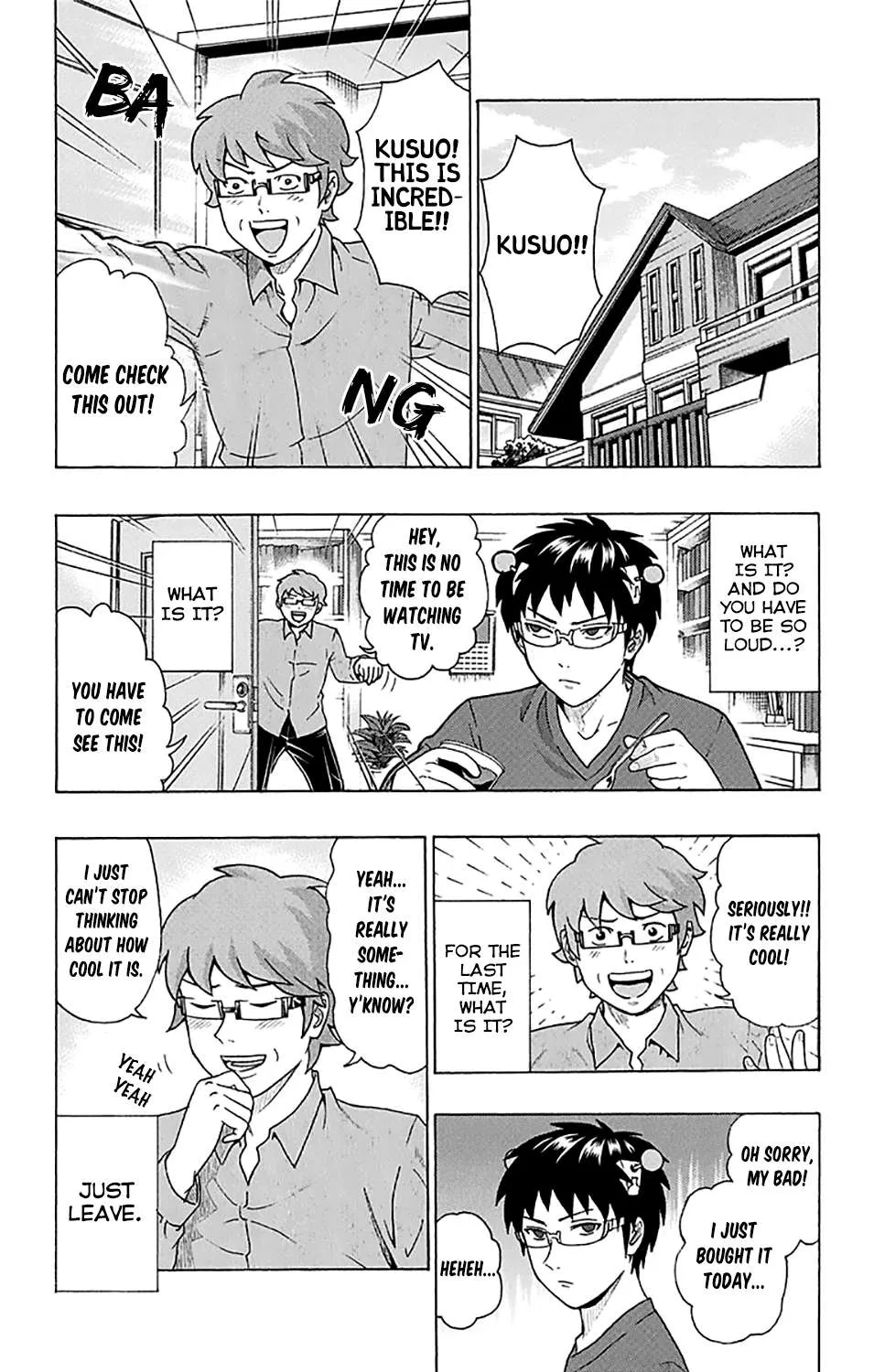 Read Saiki Kusuo No Sainan Manga Online