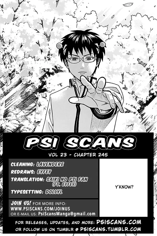 Read Saiki Kusuo No Sainan Manga Online