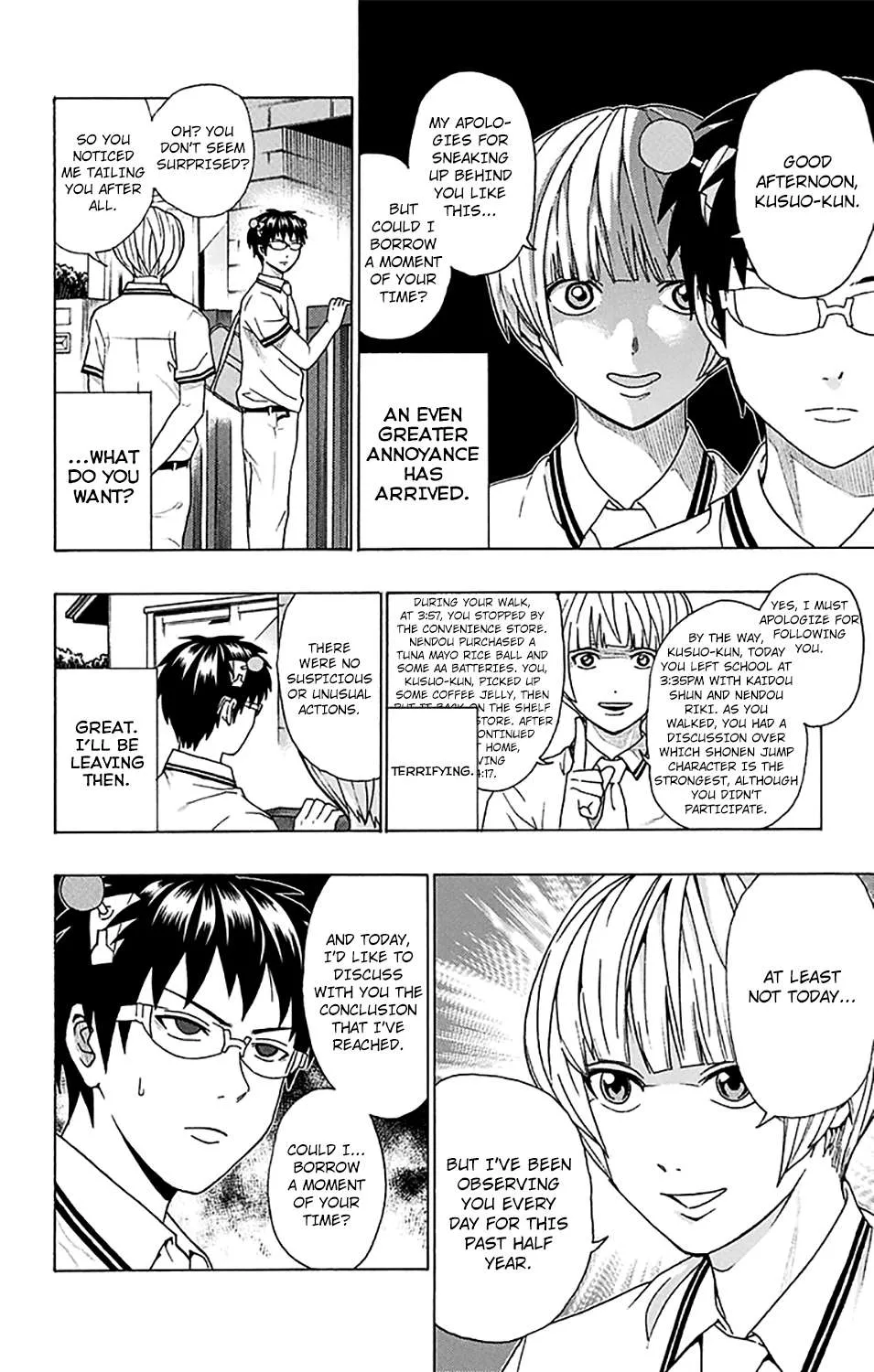 Read Saiki Kusuo No Sainan Manga Online