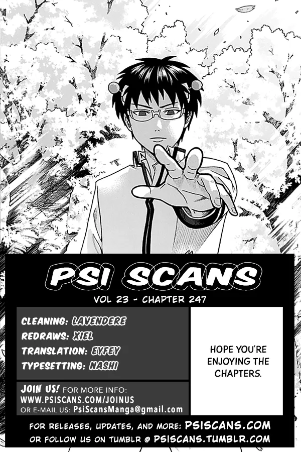 Read Saiki Kusuo No Sainan Manga Online