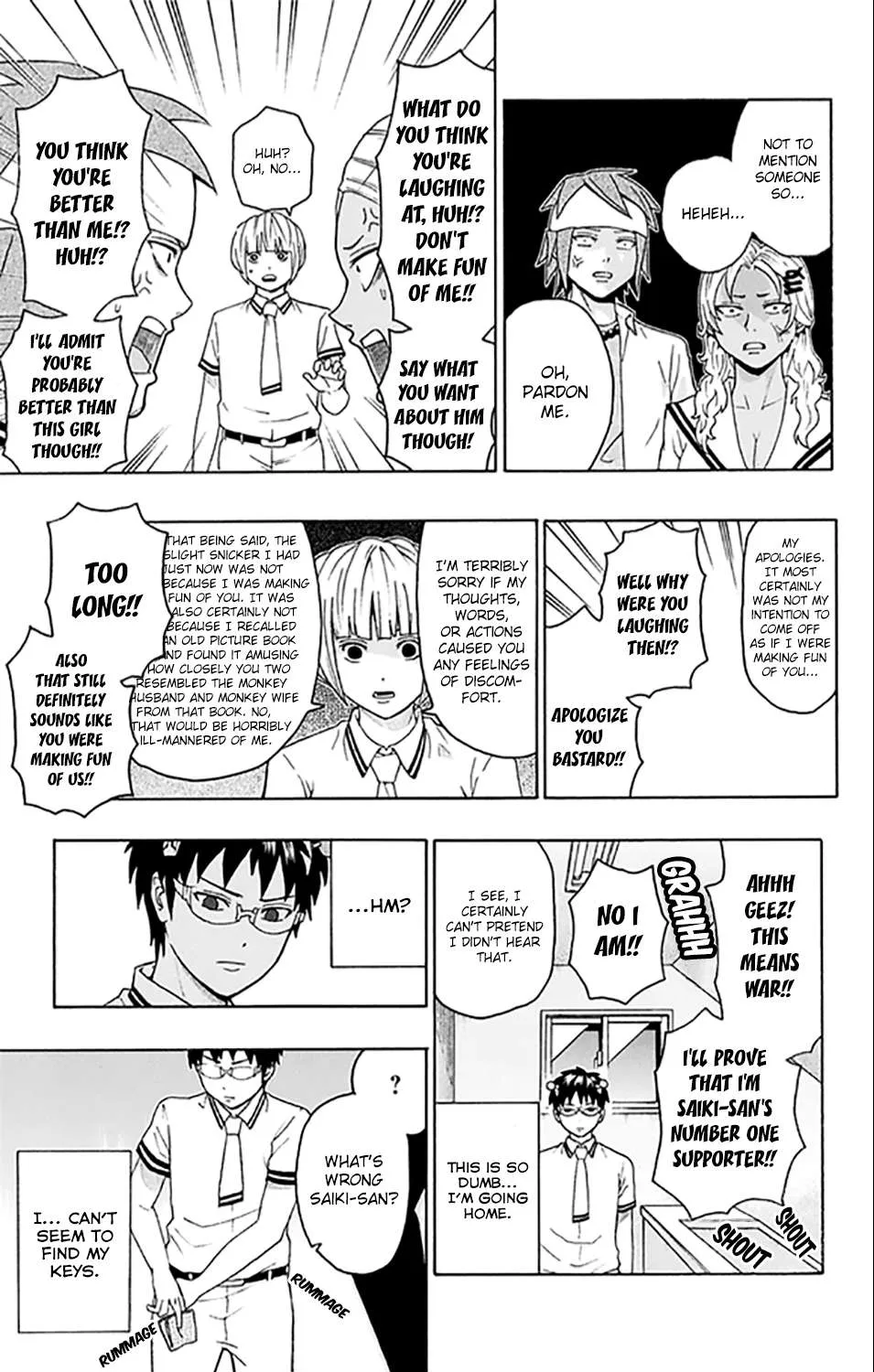 Read Saiki Kusuo No Sainan Manga Online