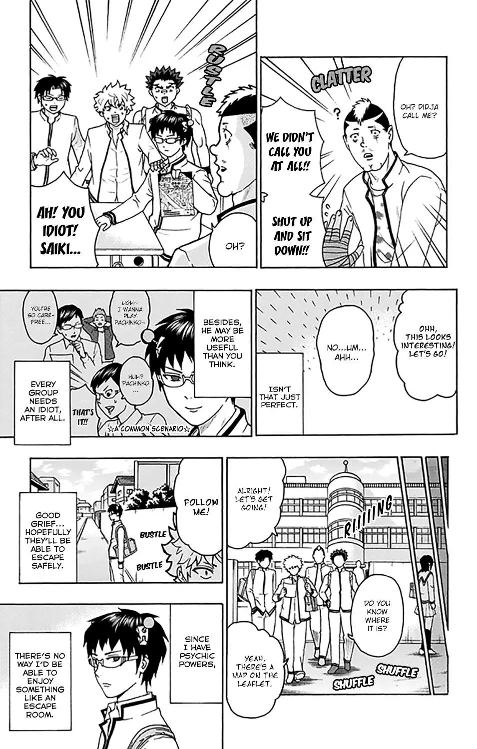 Read Saiki Kusuo No Sainan Manga Online