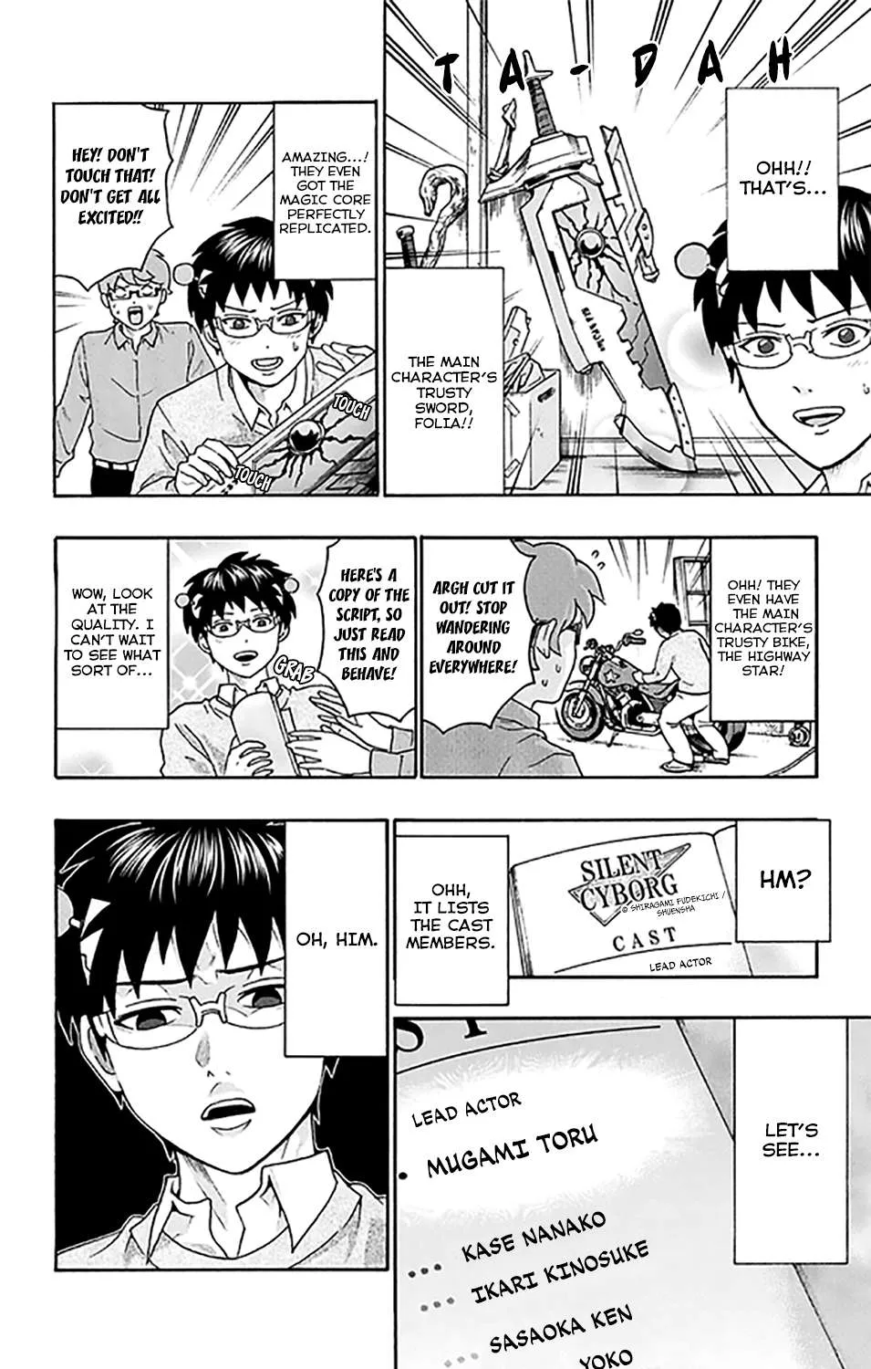 Read Saiki Kusuo No Sainan Manga Online