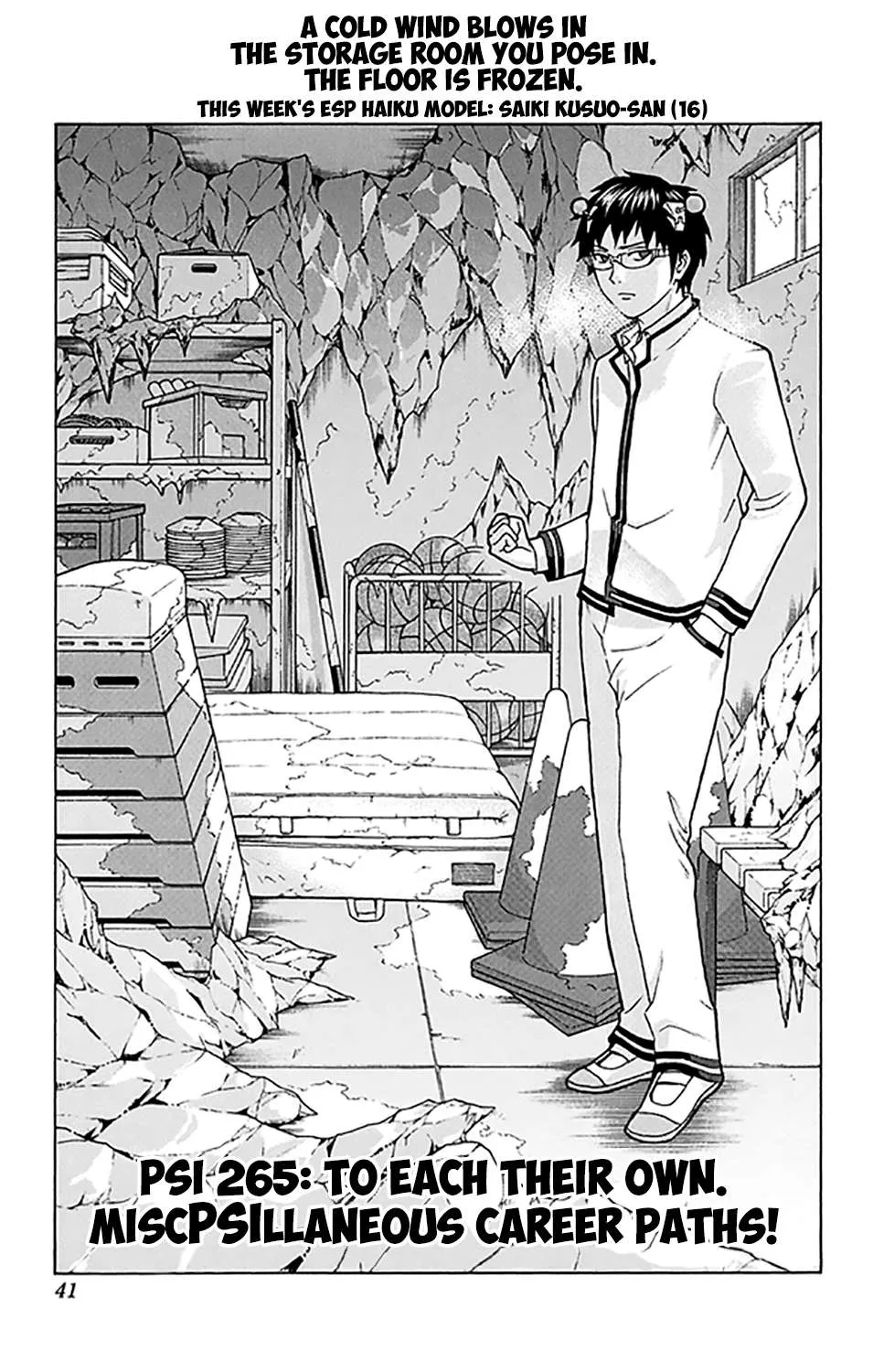 Read Saiki Kusuo No Sainan Manga Online