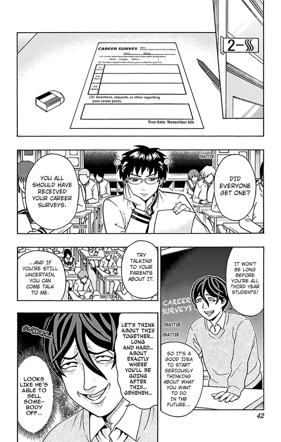 Read Saiki Kusuo No Sainan Manga Online