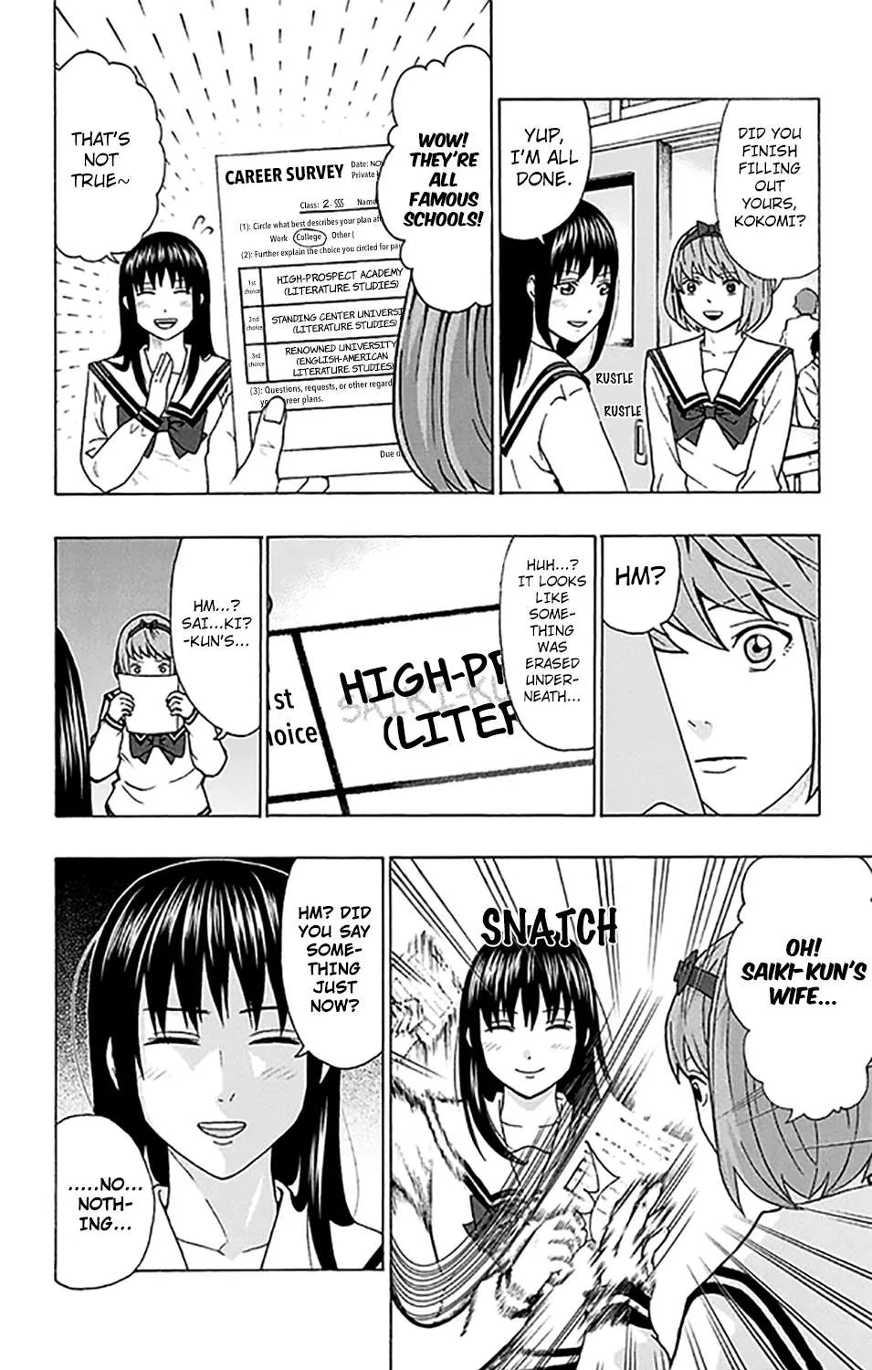 Read Saiki Kusuo No Sainan Manga Online