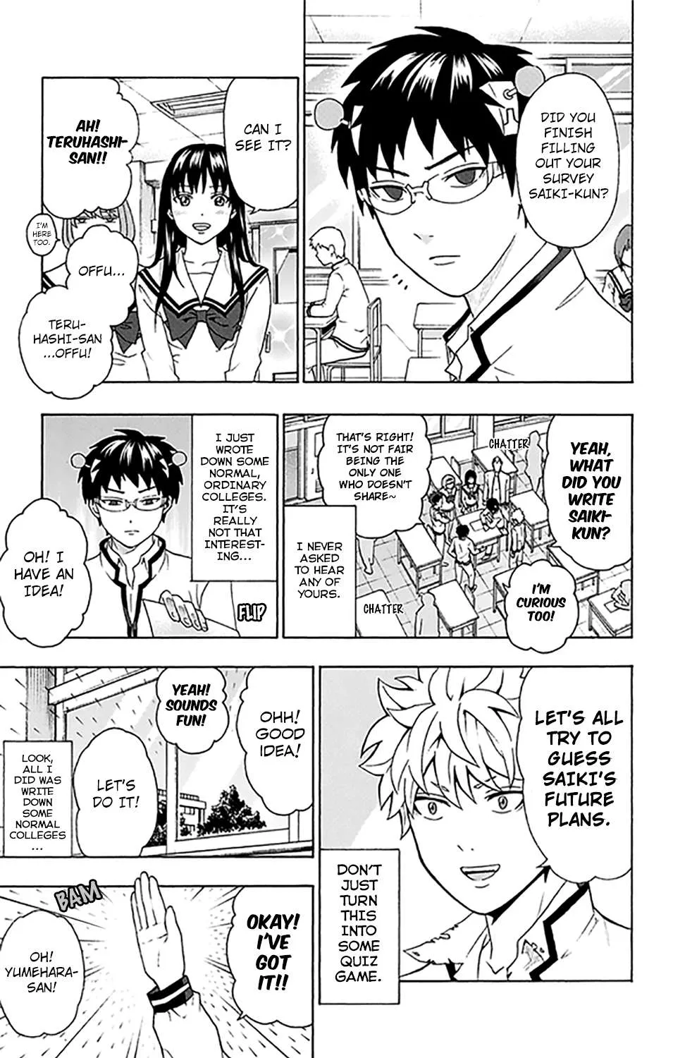 Read Saiki Kusuo No Sainan Manga Online