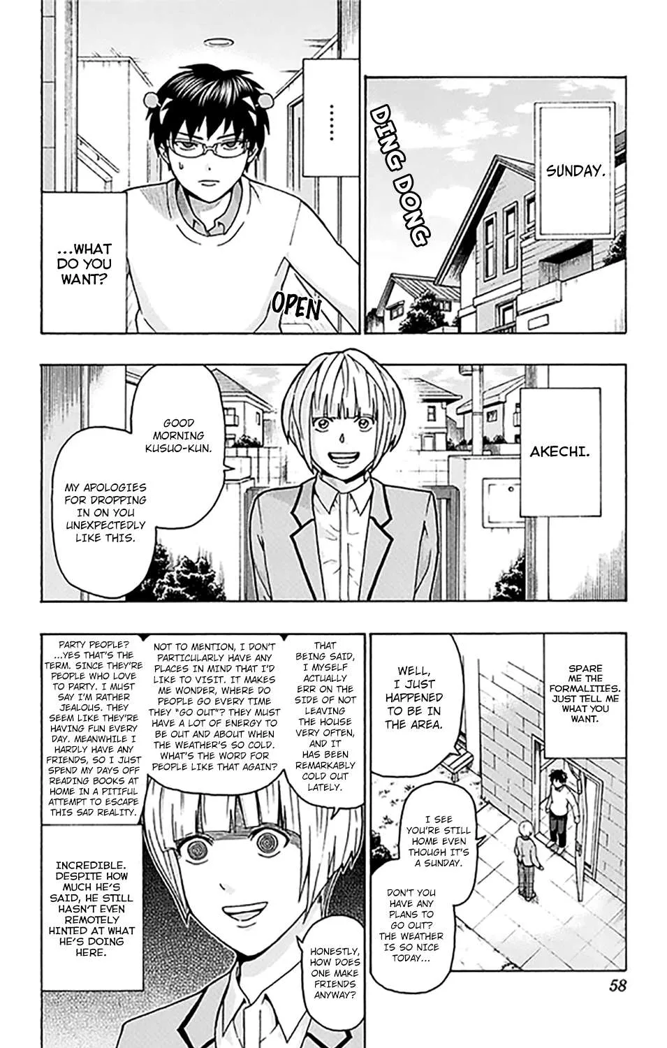 Read Saiki Kusuo No Sainan Manga Online