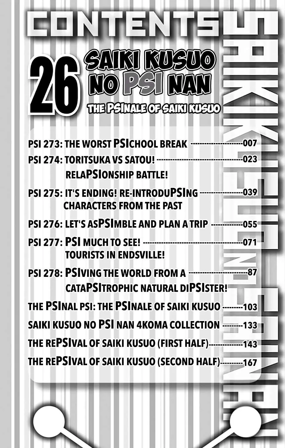 Read Saiki Kusuo No Sainan Manga Online