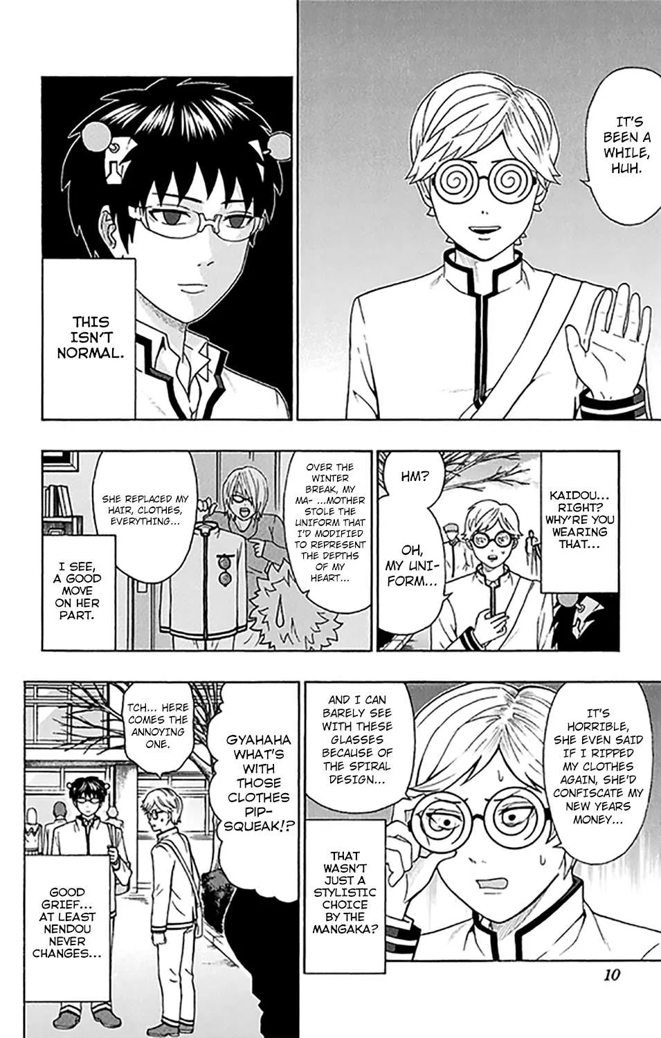 Read Saiki Kusuo No Sainan Manga Online