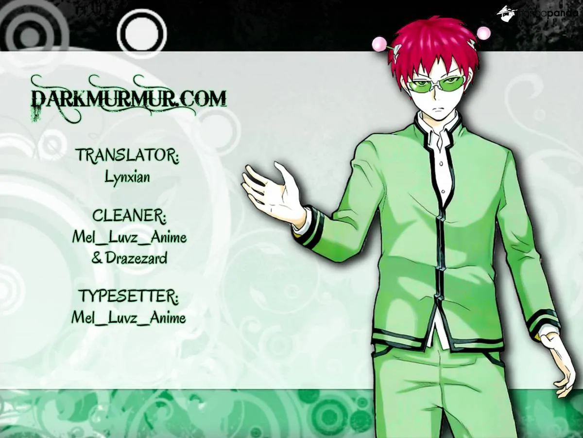 Read Saiki Kusuo No Sainan Manga Online