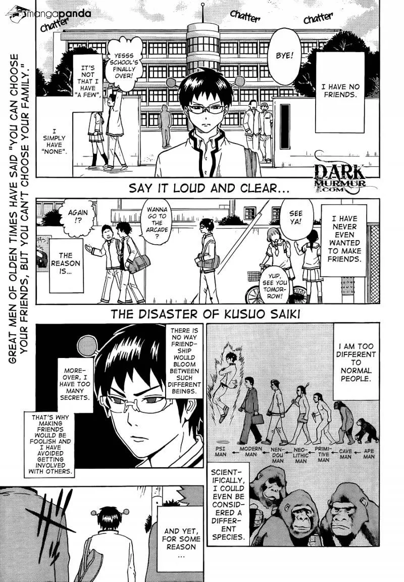 Read Saiki Kusuo No Sainan Manga Online