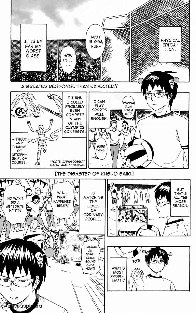 Read Saiki Kusuo No Sainan Manga Online