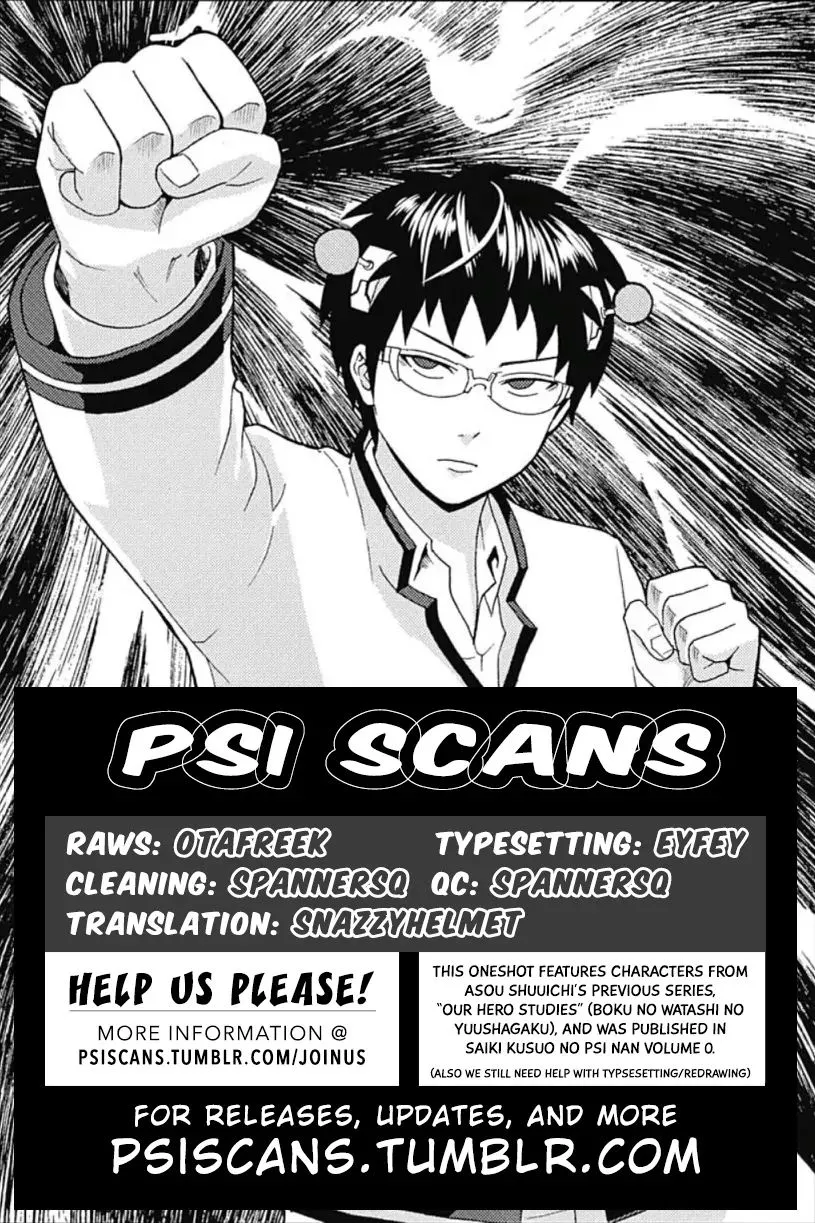 Read Saiki Kusuo No Sainan Manga Online