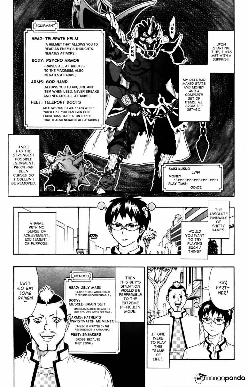 Read Saiki Kusuo No Sainan Manga Online