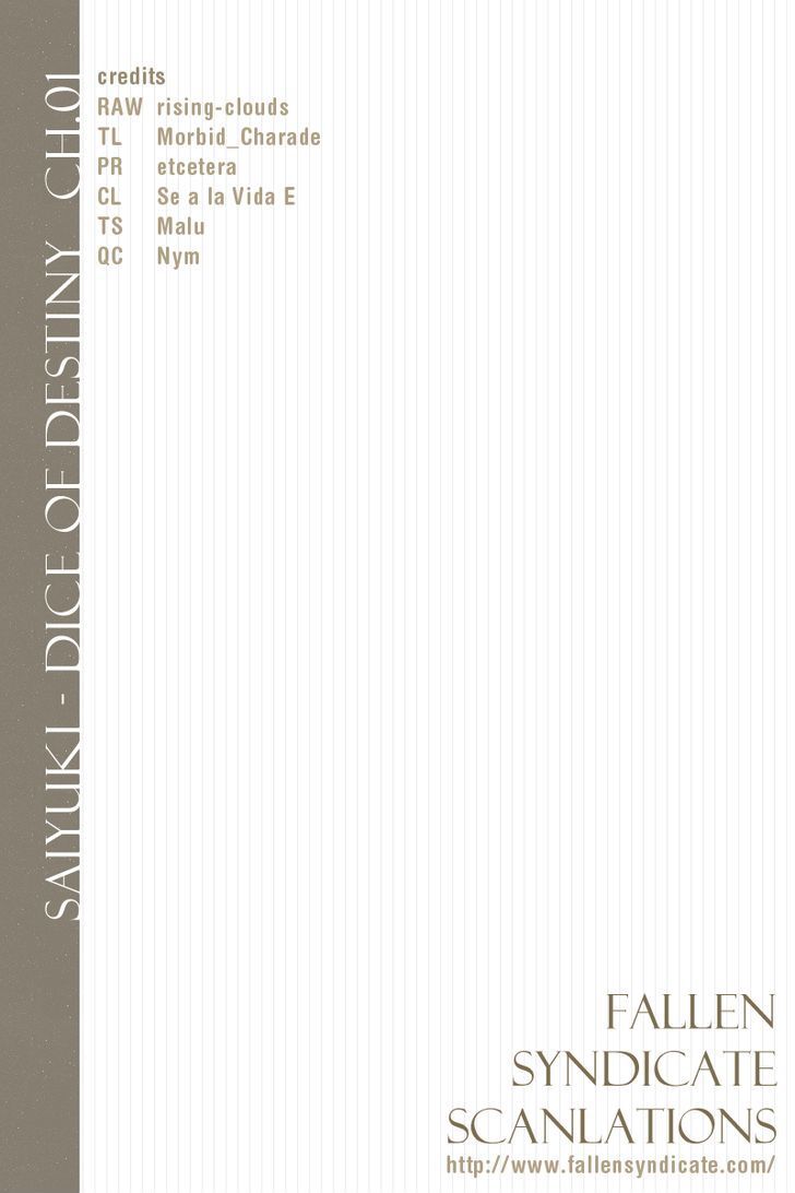 Read Saiyuki - Dice of Destiny Manga Online