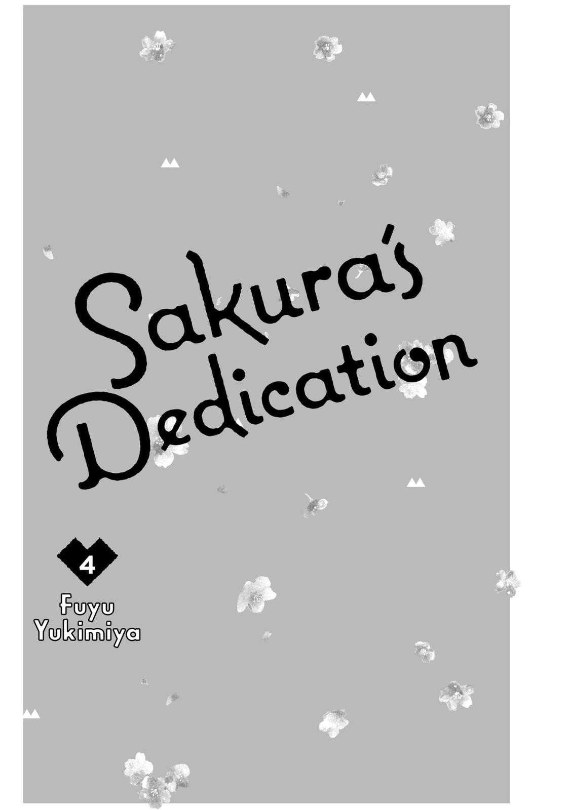 Read Sakura's Dedication Manga Online